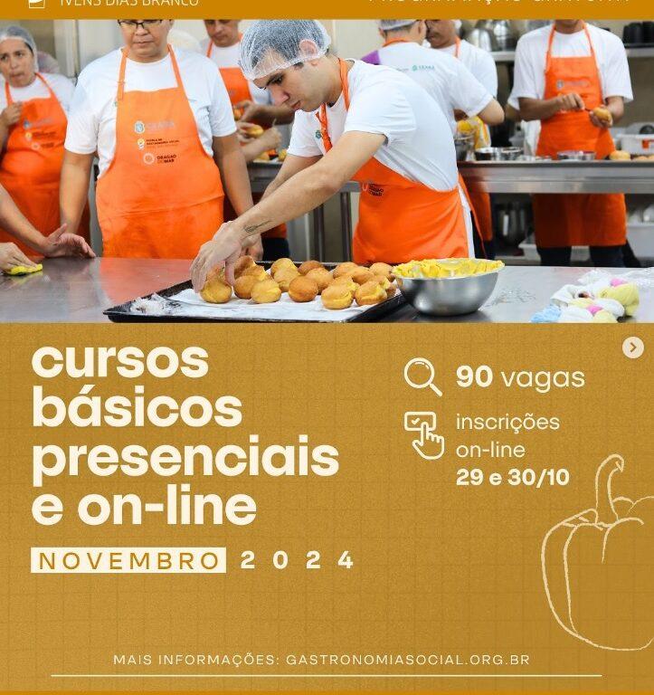 Inscrições – Cursos Básicos – Novembro/2024