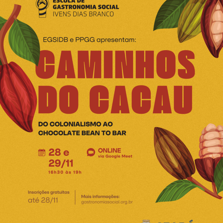 Inscreva-se | Atividade formativa — Caminhos do cacau: do colonialismo ao chocolate bean to bar