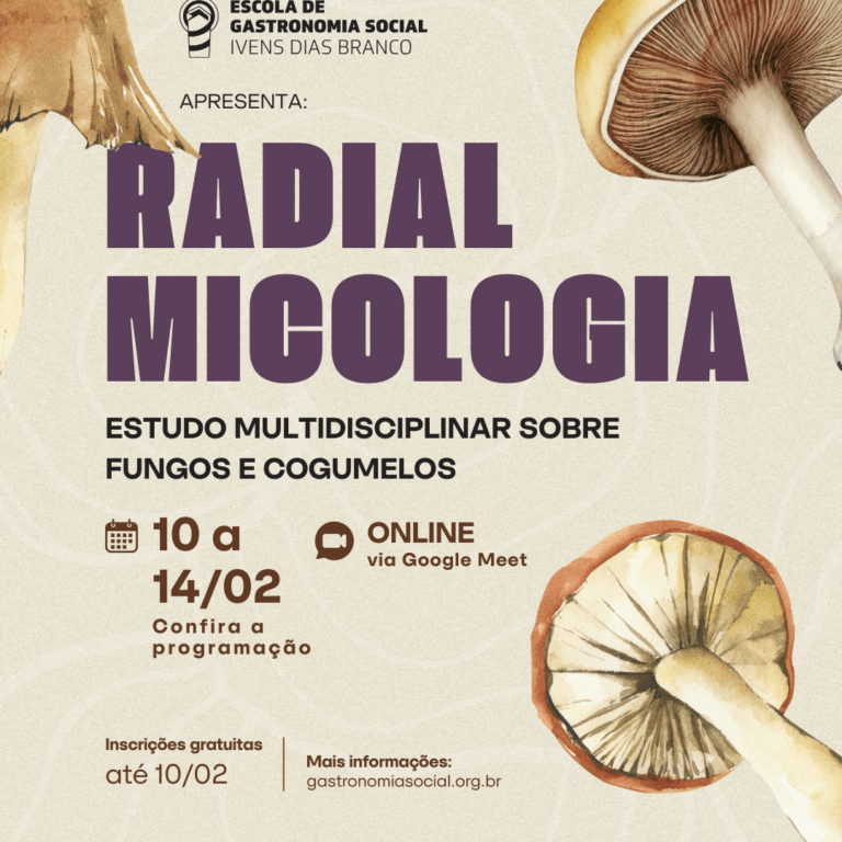 Radial Micologia: Estudo Multidisciplinar sobre fungos e cogumelos