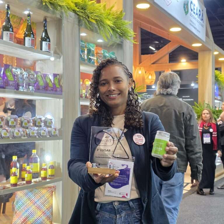 Escola de Gastronomia Social representa o Ceará na NaturalTech e conquista prêmio com produto do Laboratório de Criação