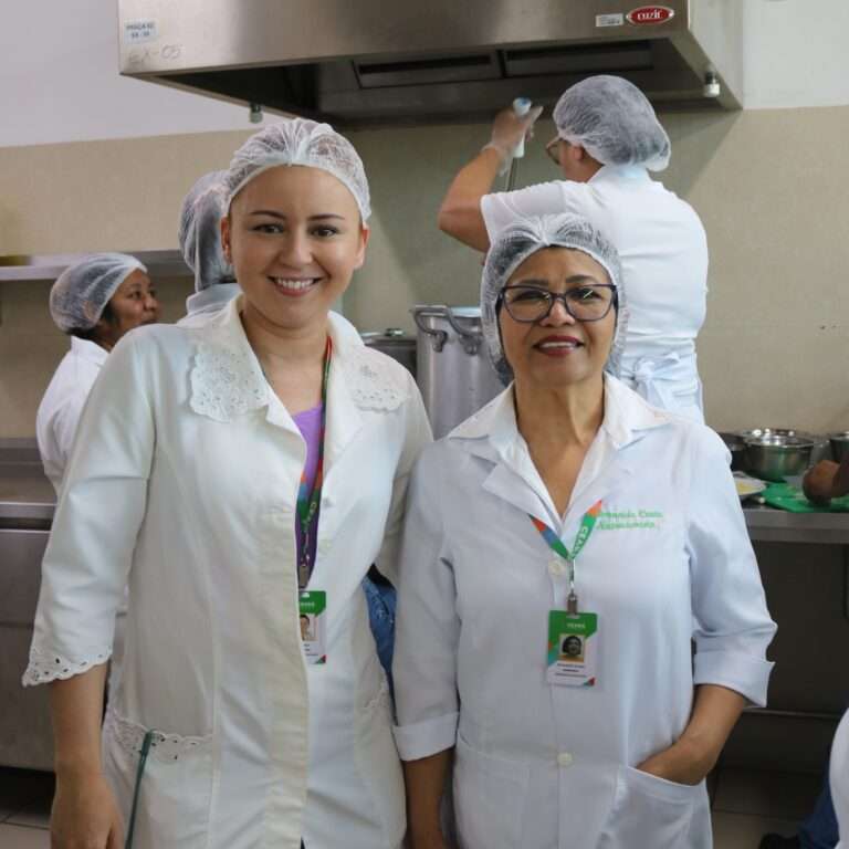Escola de Gastronomia Social realiza formação para manipuladores de alimentos de escolas públicas estaduais em parceria com a Secretaria da Educação (Seduc)