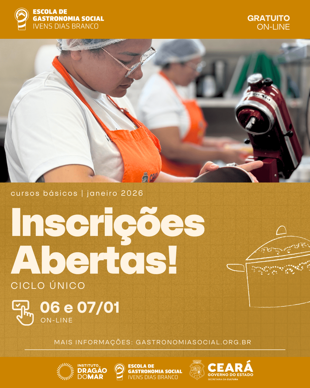 INSCRICOES ABERTAS