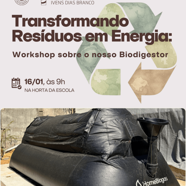 Educação e Sustentabilidade: EGSIDB Realiza Workshop sobre Biodigestor e Gestão de Resíduos