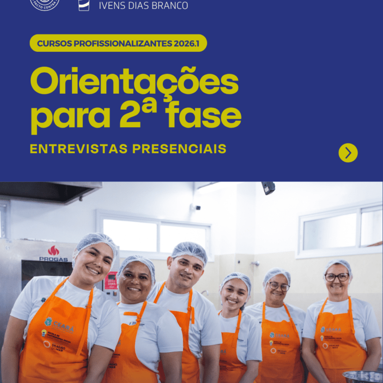 INSCRIÇÕES PROFISSIONALIZANTES 2026.1